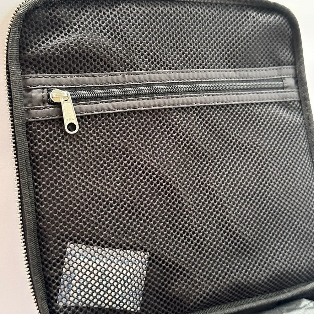 Sephora X ToTheMarket Black Cosmetic Bag NWT
